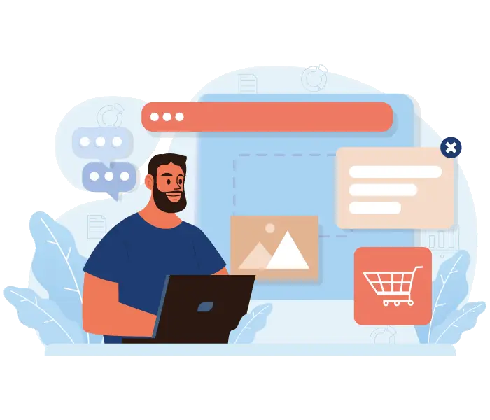 création site eCommerce support client