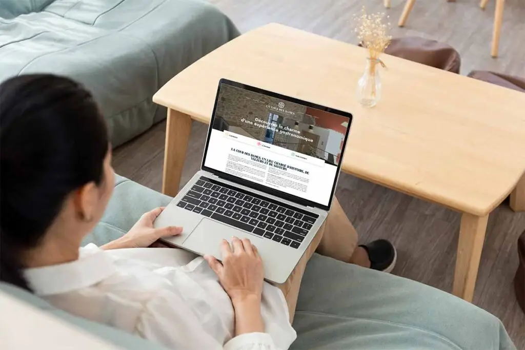 Nouveau site web pour un restaurant bistronomique
