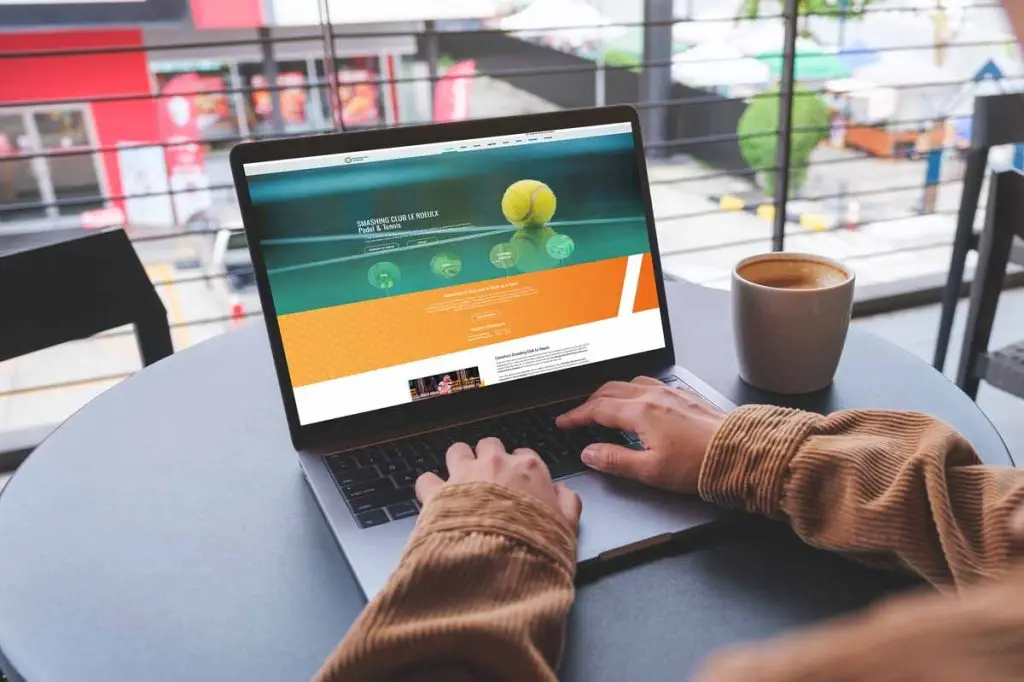 Réalisation site web pour club de Padel et de Tennis